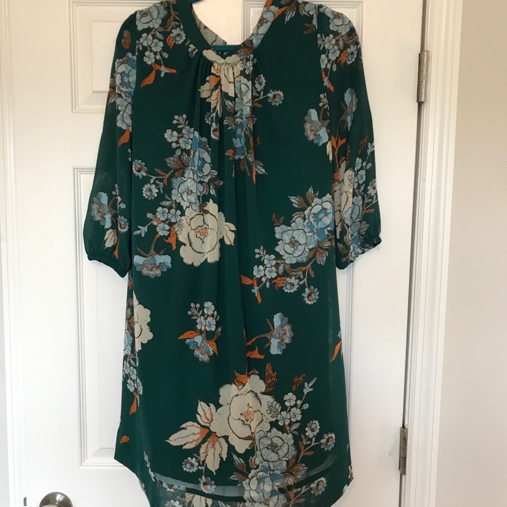 Floral Shift Dress